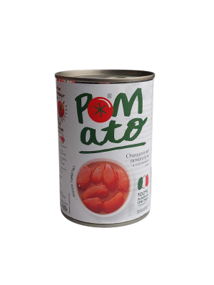 Помидоры POMATO очищенные в собственном соку 400гр. ж/б