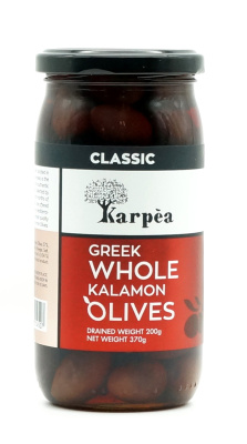 Оливки КАРПЕА Каламата с косточкой 370г
