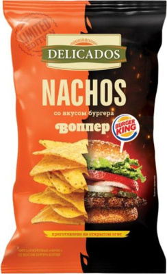 Чипсы ДЕЛИКАДОС Воппер кукурузные 150г