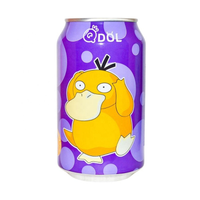 Напиток б/а газ. Виноград "QDOL" 0,33л ж/б