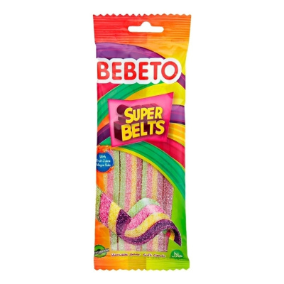Мармелад БЕБЕТО Супер Белт Физзи вишня 135г