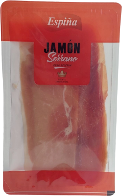 Окорок сыровяленый Хамон Серрано Гран Резерва ™Espina, нарезка 70 гр.