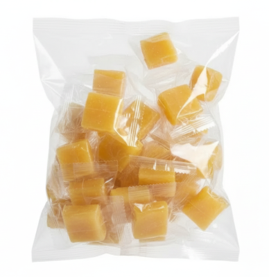 Жевательные конфеты со вкусом ананаса 100г Uncle Yu