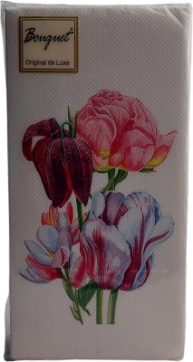 Салфетки Весенний букет Bouqet® Original de Luxe 33*33см 20шт.