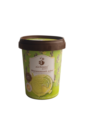 Сорбет АЙСБЕРРИ Фьюжн Мексиканский лайм 350г