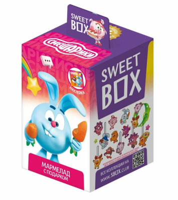 Мармелад СВИТ БОКС Смешарики 10г Конфитрейд
