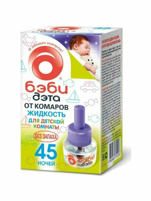 Жидкость от комаров детская Дэта Бэби 30мл.