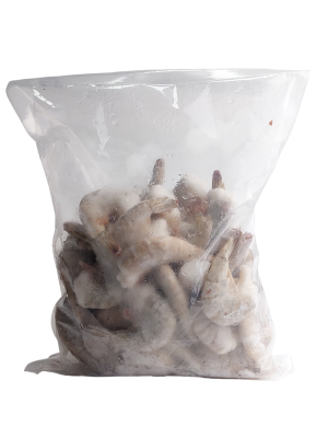 Креветки (ванамея) без головы в панцире 16/20 1кг 7% глаз. Индонезия