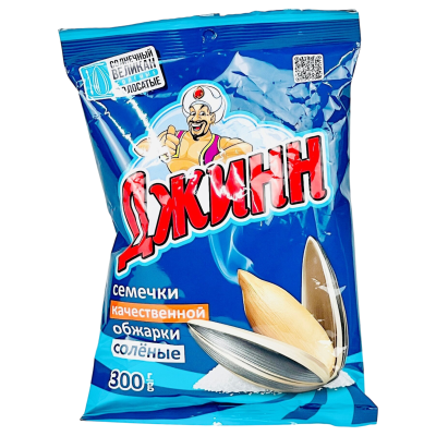 Семечки Солнечный великан жареные ™Джинн, 300гр