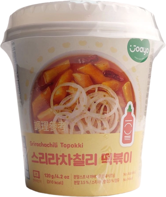 Рисовые клецки ДЖОАЙО Топокки б/п с соусом чили 120г