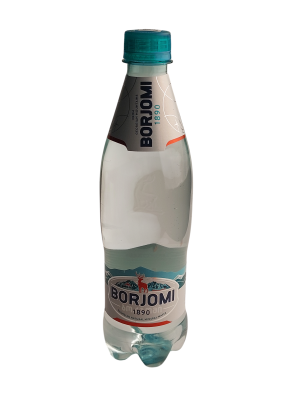Минеральная вода BORJOMI газированная, 0,5л пэт