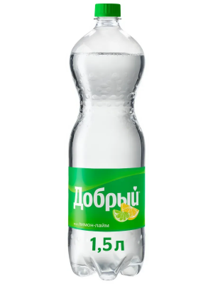 Напиток ДОБРЫЙ Лимон-Лайм сильногазированный 1,5л пэт