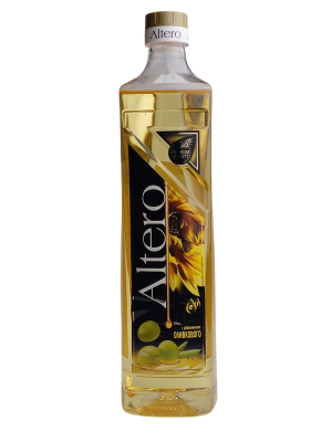 Масло подсолнечное Альтеро Голден раф. с добавлением оливкового  810мл