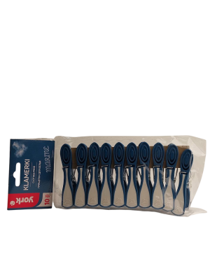 Прищепки бельевые пластик York Prestige, 10шт.