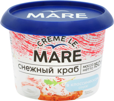 Снежный краб MARE в классическом соусе 150г Балтийский Берег