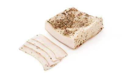 Шпик соленый Домашний  в/у, ТМ Барский продуктъ