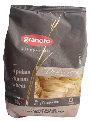 Макаронные изделия из твердых сортов пшеницы GranOro Dedicato № 82  "Феттуччине" 500 г