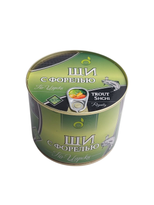 Щи ЭКОФУД с форелью 530г ж/б