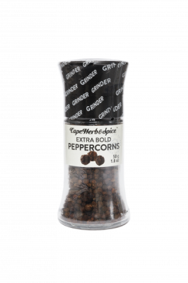 Cпеция CAPEHERB&SPICE Перец чёрный горошек 50г мини-мельница