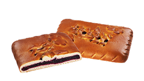 Пирожок с черникой Акимовский хлеб 90гр.