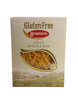 Макаронные изделия из киноа (без глютена) GranOro Senza Glutine № 475  "Казаречче" 400 г 