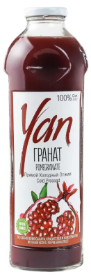 Сок Гранат с яблоком "Yan" 0,93л ст/б Армения