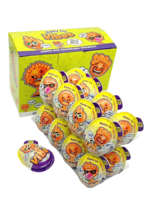 Десерт VIBES с игрушкой в пластиковом яйце 20гр.