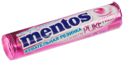 Жевательная резинка МЕНТОС Пьюр Фреш Тутти Фрутти 30г