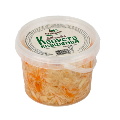 Капуста ЛЮБОНИ квашеная 900г