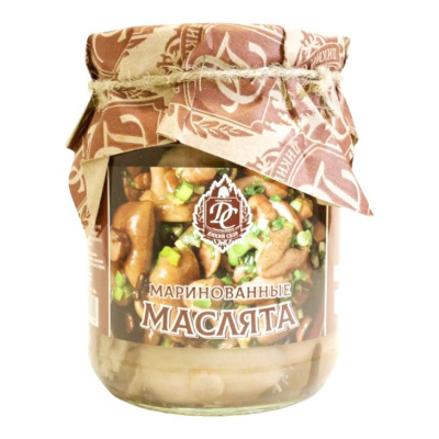Маслята ДИКИЙ СБОР маринованные 0,5л стекло