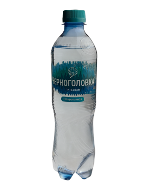 Вода ЧЕРНОГОЛОВКА питьевая газированная 0,5л пэт