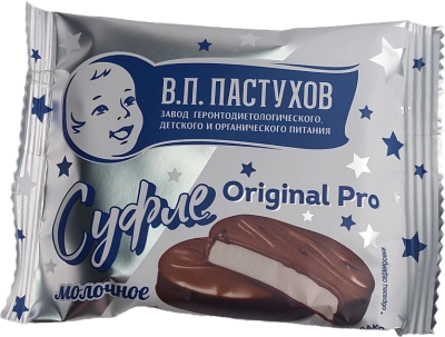 Суфле ЗАВОД ИМЕНИ ПАСТУХОВА Про молочное 30г