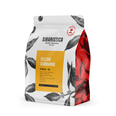 Кофе зерновой ™SIBARISTICA Brazil Yellow Submarine 200гр.