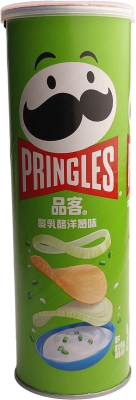 Чипсы ПРИНГЛС Сметана и лук 110гр. Китай