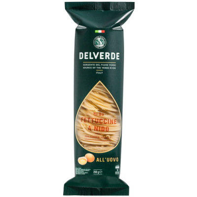 Макароны ДЕЛВЕРДЕ Феттучине №89 яичные 250г