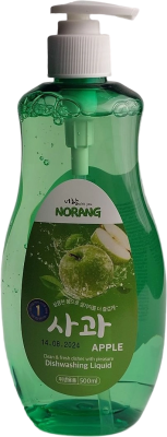 Средство для мытья посуды NORANG Яблоко, 500мл Р.Корея
