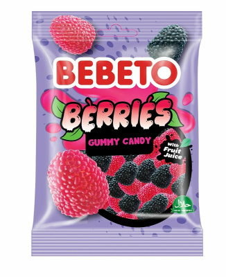 Мрамелад БЕБЕТО Ежевика супер кислый 75г