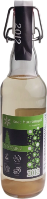 Квас Пихтовый на закваске  нефильтрованный, неосветленный 0,5л. BIO' kvass