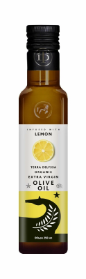 Масло оливковое TERRA DELYSSA Лимон, 250мл. Тунис