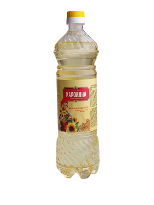 Масло Каролина подсолнечное рафинированное 0,9л