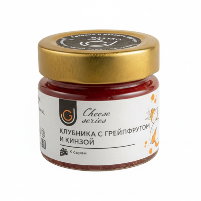 Джем ГАСТРО ДЖЕМ Клубника с грейпфрутом и кинзой 45мл