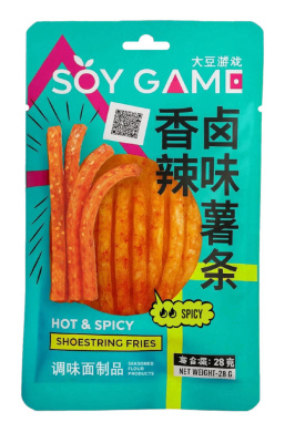 Стики Фри пряные острые 28г SOY GAME