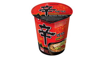 Лапша Шин Рамен Shin Cup 68гр. стакан  НОНГШИМ ™Nongshim Р.Корея