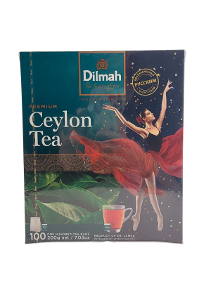 Чай ДИЛМА Серебр. линия 100 пакетиков