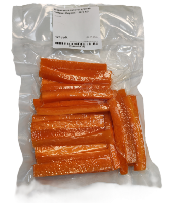 Морковные палочки д/детей "Маркет Первых" 150гр в/у