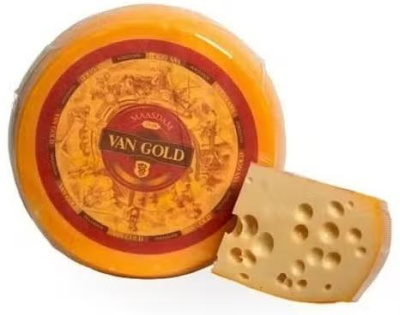 Сыр ЩЕДРЫЕ ПРУЖАНЫ Ван Голд Маасдам м.д.ж. 46% вес