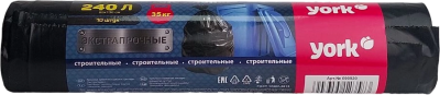Мешки для мусора 240л 10шт York