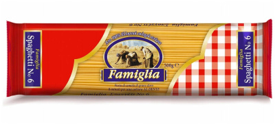 Паста ФАМИЛИЯ Спагетти №6 500г