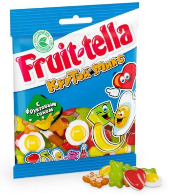 Мармелад Фрут-телла Крутой Микс  70 г