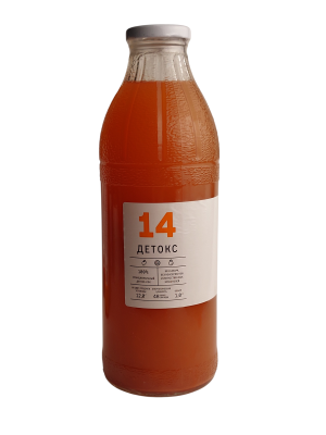 Сок Детокс №14 фруктовый (манго, апельсин, гранат), 1л